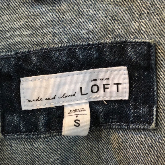 Ann Taylor Loft denim jacket - Picture 2 of 3